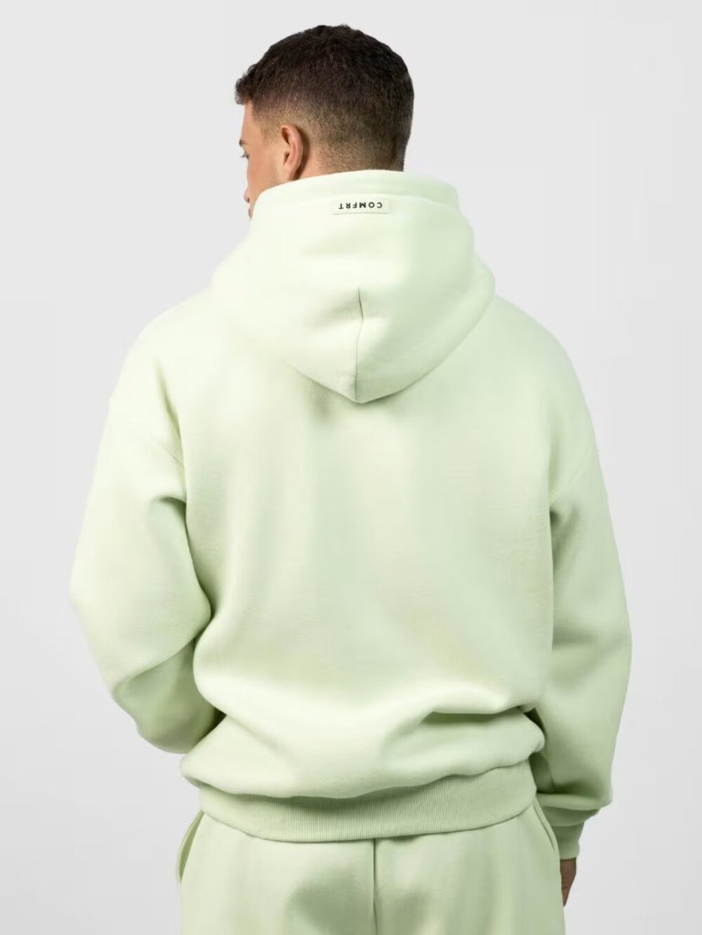 Comfrt Pastel Hoodie in Honeydew Oversized Unisex Size Large NWT - Picture 2 of 15